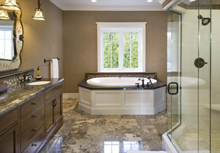 Custom bathroom renovations, bath vanities, fixtures, tubs, Cape Cod, South Coast MA, South Shore MA